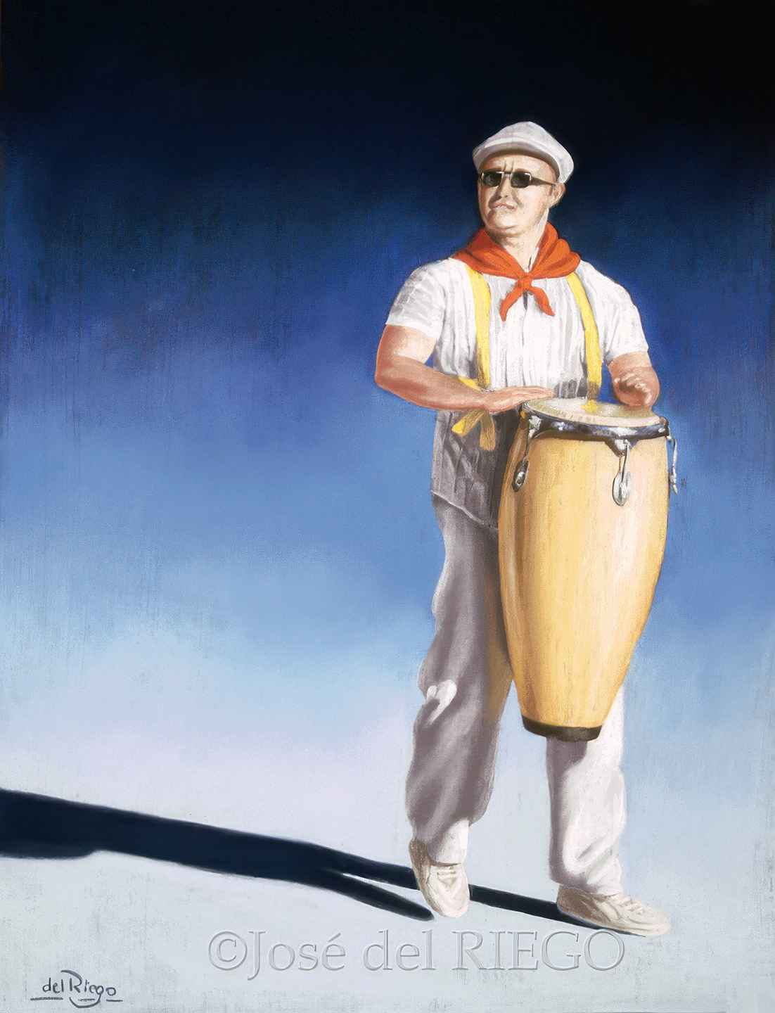 Música en la calle - Obra de José del Riego